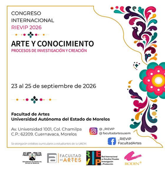 CONGRESO INTERNACIONAL RIEVIP 2026  ” ARTE Y CONOCIMIENTO “